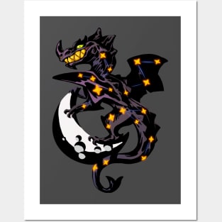 Nightsky Dragon Posters and Art